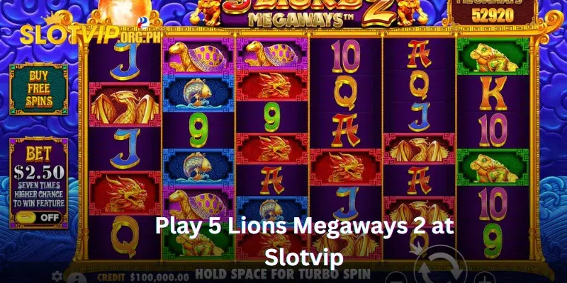 Guide to Play 5 Lions Megaways 2 at Slotvip